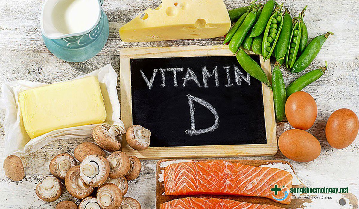 Vitamin D ngoài có trong thực phẩm còn có thể hấp thụ từ ánh sáng mặt trời vào mỗi buổi sáng